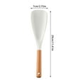 thumbnail image 3 of Hearth & Gear Non Stick Silicone Kitchen Utensil Set With Short Wooden Handle Heat Cooking Tools Kitchenware Set Ceramic Egg Cooker for Hard Boiled Eggs Cooker Silicone Cooking Utensils Set Wooden, 3 of 6