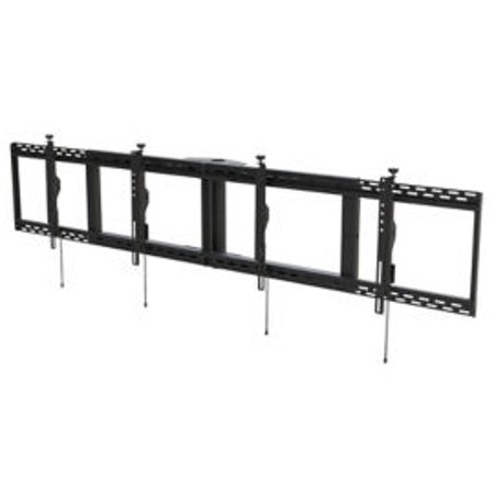 Peerless-AV QSR Menu Board DS-MBY647L - Mounting kit ( wall mount, mounting hardware, adapter rails ) for LCD / plasma p