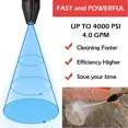 thumbnail image 2 of 4000Psi Universal Turbo High Pressure Washer Nozzle 1/4" Quick Connect 4.0 Gpm, 2 of 6