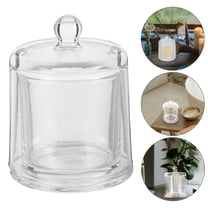 Tineasur Transparent Glass Candle Holder Wedding Table Centrepiece