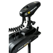 Minn Kota Terrova Black Freshwater 54 Shaft, 55 lb Thrust Battery Bow Mount Trolling Motor with Push Botton Start Wireless Remote 1 Count