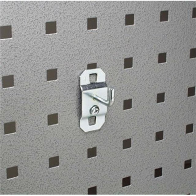 Triton Produits 1 In. Simple Tige 90 Degrés Coude.19 In. Dia. Acier Zingué Crochet pour LocBoard 5 Pack