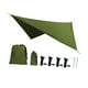 thumbnail image 4 of Toldo de para camping, accesorio portátil para tienda de campaña, toldo de lona para senderismo, actividades al libre, viajes y jardín. Verde, 4 of 9