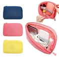 thumbnail image 3 of Happy Date Electronic Organizer Small Travel Cable Organizer Bag for Hard Drives, Cables, Phone, USB, SD Card, 3 of 9