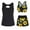Z4-Multicolor, variant on Karight 3 Piece Tankini Swimsuits for Women Tummy Control Plus Size Bathing Suit with Boy Shorts Tank Top and Sports Bra