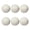 6pcs White, variant on YIFAEUX Felt Cat Toy Balls Quiet Play Kitten Ball Toys Cat Kicker Exercise Toy Soft Pom Pom Balls for Indoor Kitten Training And Entertainment