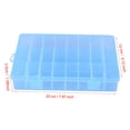 thumbnail image 2 of Plastic Storage Box,24 Grids Plastic Jewelry Jewelry Storage Box Jewelry Plastic Storage Box Reliable and Durable, 2 of 14
