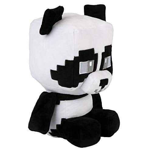 JINX Minecraft Crafter Panda Plush Stuffed Toy, Black