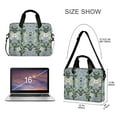 thumbnail image 3 of FORMRS 16" Laptop Sleeve Bag Carrying Case with Handle Travel Shoulder Briefcase, Blue Blossom, 3 of 8