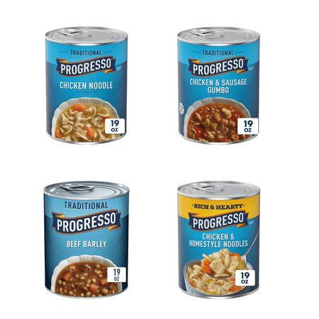 Progresso 8-Soup Pantry Pack – Nutritious & Delicious Soups for Every Day
