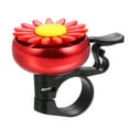 thumbnail image 1 of Miangastore Sonnette de Guidon en Forme de Tournesol pour Enfants Vélo (Rouge), 1 of 8