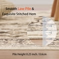 thumbnail image 6 of Area Rug 6x9, Machine Washable Rug,Soft Accent Rugs,Non-Slip Non-Shedding Low-Pile Floor Carpet, 6 of 8