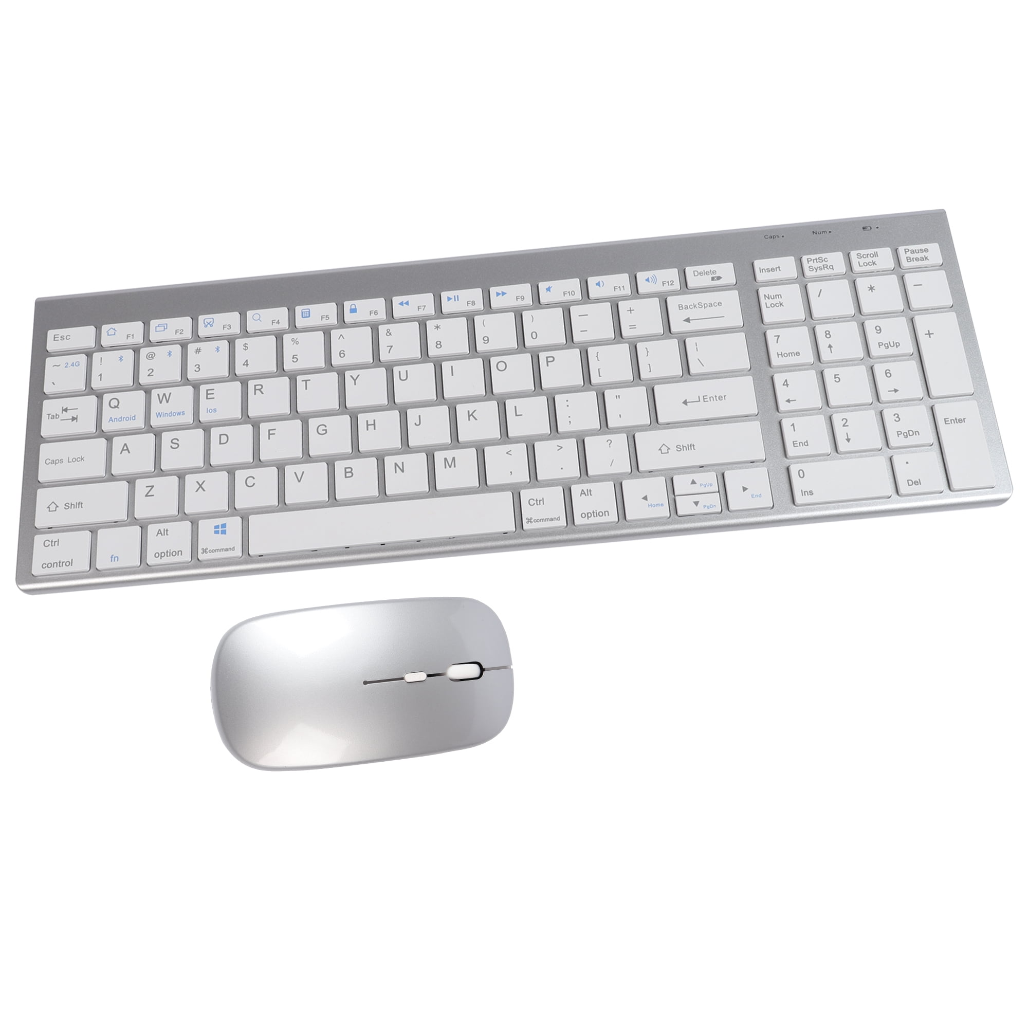 Elec Space Bluetooth Keyboard and Mouse Wireless, Multi-Device ...