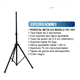thumbnail image 4 of Tripie Para Bafle Bocina Pedestal Soporte 50 kg Negro, 4 of 4