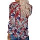 thumbnail image 4 of Sonducket Blusa de mujer con cuello en V con cordones en la parte de manga larga casual camisa suelta Prendas para la parte del cuerpo Impreso 3 XXL Sonducket AP003442-15, 4 of 6