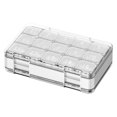 thumbnail image 1 of JIEMUCES Monthly Pill Organizer Transparent Storage Box Food Grade BPA Free Large Capacity 30 Days Pill Box Organizer, 1 of 8