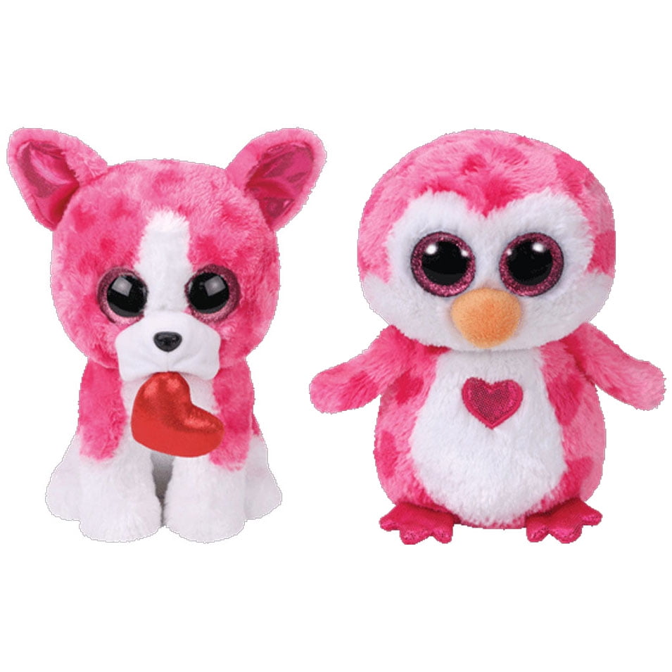 TY Beanie Boos - SET of 2 Valentines 2018 Releases (6 inch) (Romeo