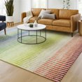 thumbnail image 6 of Addison Rugs Mayfield Premium Machine Washable Transitional Stripes Paprika Rectangle Rug, 3' x 5', 6 of 6