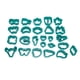 thumbnail image 1 of 25 Cortadores de Pendientes de Arcilla de Borde Grueso Juego de Cortadores de Arcilla Polimérica de Grado Alimenticio para Manualidades Estilos Variados para Escultura ANGGREK  Otros, 1 of 8
