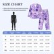 thumbnail image 4 of Balery Violet Pijama para Hombre de Dos Piezas con Manga Larga, Conjunto de Dormir y Descanso Suave con Bolsillos-Medium, 4 of 6