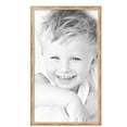 thumbnail image 2 of ArtToFrames 23" x 40" Honey Picture Frame, 23x40 inch Brown MDF Poster Frame (WOM-4085), 2 Pack, 2 of 8