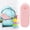 Pink, variant on Snap Closure Pencil Box | Secure Snap Lock, Fix Desktop Sundry Mess, 1Pack Blue Plastic Storage Case, Office Bits Organizer, Vanity Storage & Holiday Travel Packing