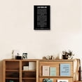 thumbnail image 5 of Live Your Life Poem Wall Art Modern Framed Motivational Quotes Poster Canvas Inspirational Wall Art Pictures Prints Framed (16x24 inch), 5 of 6