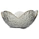 thumbnail image 3 of Fruit Bowl Glass Lotus Fruit Plate Home Tableware Grey Gold Edge 12X12X5.6CM Food Storage 1Set, 3 of 3