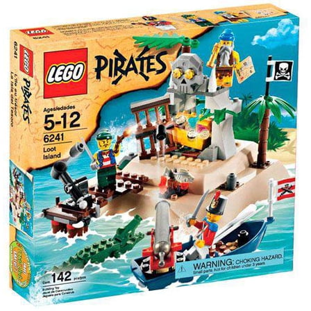 Pre-Owned Pirates Loot Island Set LEGO 6241