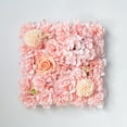 thumbnail image 4 of Panel de pared de flores artificiales de 38 x 38 cm, paneles decorativos de flores de seda. 04, 4 of 7