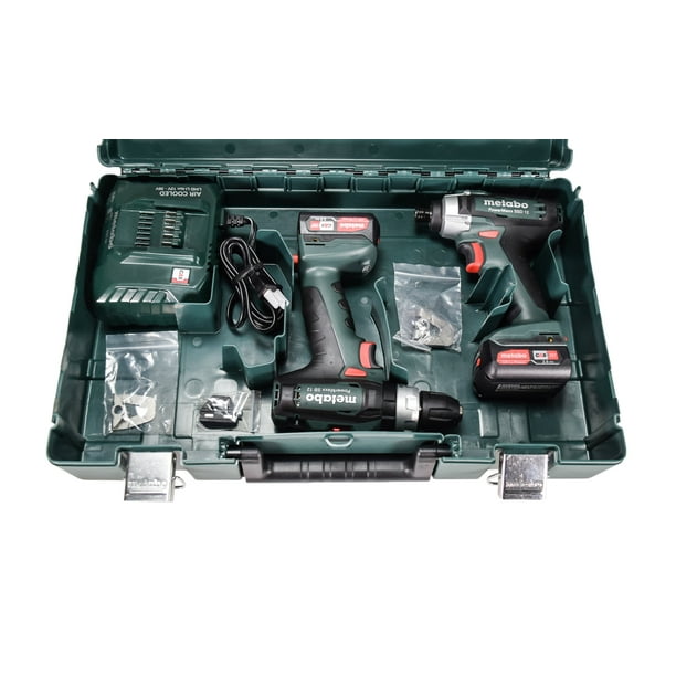 Metabo HPT 12V Compact Hammer Drill and Impact Driver Combo Kit 685167520