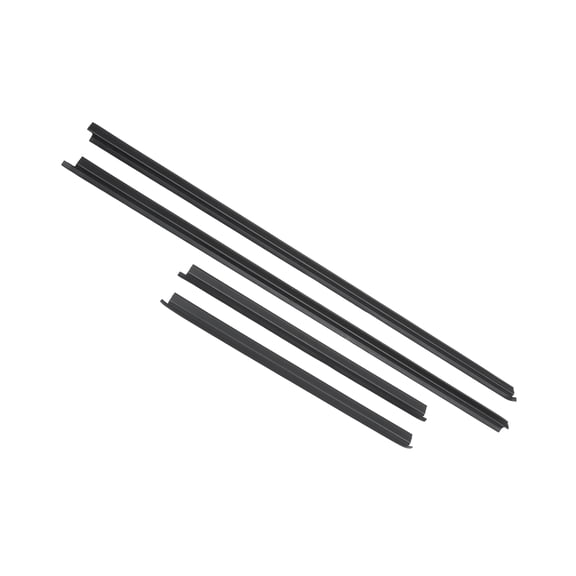 Unique Bargains 4pcs Window Glass Seals Door Belt Weatherstrip for Nissan D21 Base SE XE 2.4L L4 - Gas 3.0L V6 - Gas