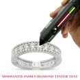 thumbnail image 7 of 1 1/2 ct. t.w Round Cut Lab Created Moissanite Diamond Beaded Eternity Wedding Band Ring For Women In 10K Solid White Gold (G-H Color, VVS1 Clarity, 1.50 Cttw)-10, 7 of 7