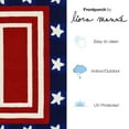 thumbnail image 3 of Liora Manne  Frontporch Patriotic Pendant Indoor/Outdoor Rug 1'8" x 2'6", 3 of 5
