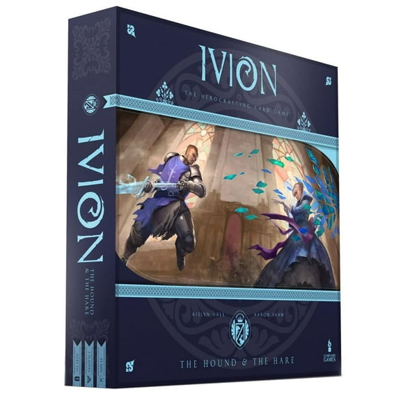 Ivion - the Hound & the Hare- Hero Crafting Board Game- 30 Minutes- New in Box