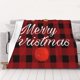 thumbnail image 1 of Manta de forro polar a cuadros navideños, súper suave y acogedora, ideal para hombres, mujeres, ancianos y niños. Características: súper suave, 40 x 30 pulgadas., 1 of 8