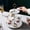 White, variant on 3-Tier Cupcake Stand, Round Plastic Tiered Serving Tray,- Elegant Dessert Serving Platter for Cakes, Pastries, Snacks & Fruits - Parties, Afternoon Tea & Home Decor