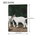 thumbnail image 3 of Pofeuu Cute Goat Baby Print Travel Document Organizer Passport Holder Men Women for Family (6.5 in x 4.5 in),Wallet Holder Credit Card Clutch Bag Case, 3 of 5