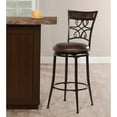 thumbnail image 7 of Hillsdale Seville 26 Metal Traditional Counter Stool in Brown Shimmer, 7 of 7