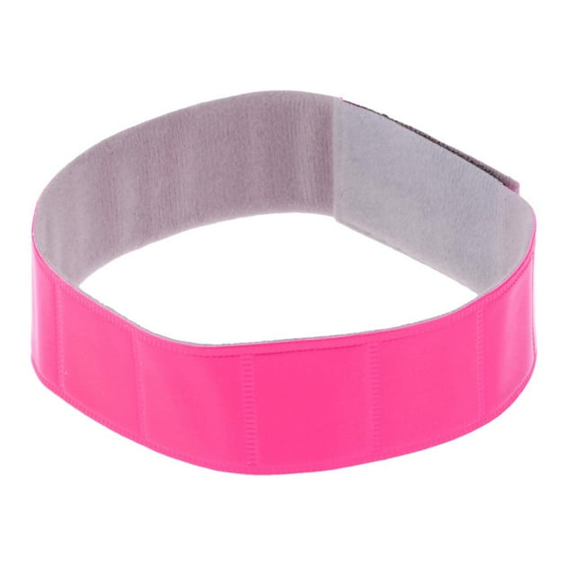 Reflectante / Cinturón / Brazalete / Banda Para Tobillo, Cinta Reflectora Que Proporciona Ropa De Seguridad De rosado DYNWAVEMX Pulsera reflectante