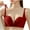 Wine, variant on Wancir Plus Size Push Up Bras for Women Back Fat Coverage Floral Seamless Comfort Bras Everyday Adjustable Breathable Bra