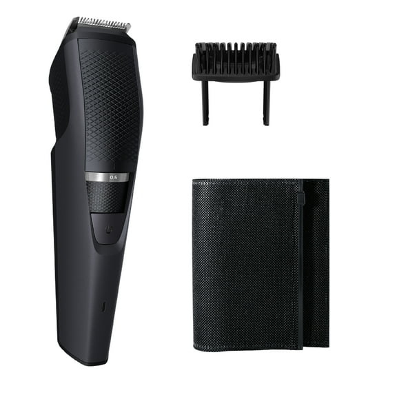 Philips Norelco Beard Trimmer and Hair Clipper - Cordless Grooming, Rechargeable, Adjustable Length, Beard Trimmer and Hair Clipper - No Blade Oil Needed - BT3210/41