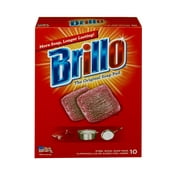 Brillo Steel Wool Soap Pads, 10 Count