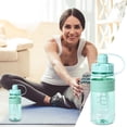 thumbnail image 2 of Ikeay 1*Water Bottle, Water Bottle 1000Ml Sports Bottle with Large Capacity Pc Fitness Outdoor Drinking Kettle, Water Cup, 2 of 9