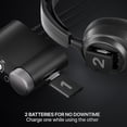 thumbnail image 4 of SteelSeries Arctis Nova Pro Omni - Hi-Res Wireless Gaming Headset, ANC, ClearCast Pro Mic, AI Noise Rejection, Mix 2.4GHz + BT, OmniPlay PC+PlayStation+Xbox -Black, 4 of 11