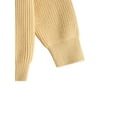 thumbnail image 6 of Tretra Infants Boys Girls Kids Sweater, Loose Solid knitted Sweater Pullover, 6 of 7