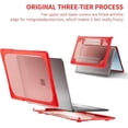 thumbnail image 4 of Case for 13.8 Inch Microsoft Surface Laptop 7 2024 Model 2036, Heavy Duty Plastic Hard Shell Laptop Cover with Kickstand, Keyboard Skin, Screen Protector, 4 of 6