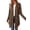 Leopard, variant on Mengpipi Women's Cardigans Fall Spring Winter Long Sleeve Open Front Draped Irregular Hem Solid Color Casual Lightweight Basic Regular Fit Outerwear Coat S-3X