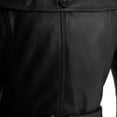 thumbnail image 4 of First Manufacturing WBL3071-XS-BLK Womens Olivia Fashion Trench Leather Jacket, Black - Extra Small, 4 of 8