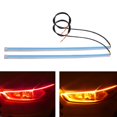 thumbnail image 1 of 2pcs 12V Led DRL Luces De Circulación Diurna Señal De Giro Tira De Luz Del Coche Accesorios De Freno Laterales Faros Delanteros Para Auto huangjie unisex, 1 of 2
